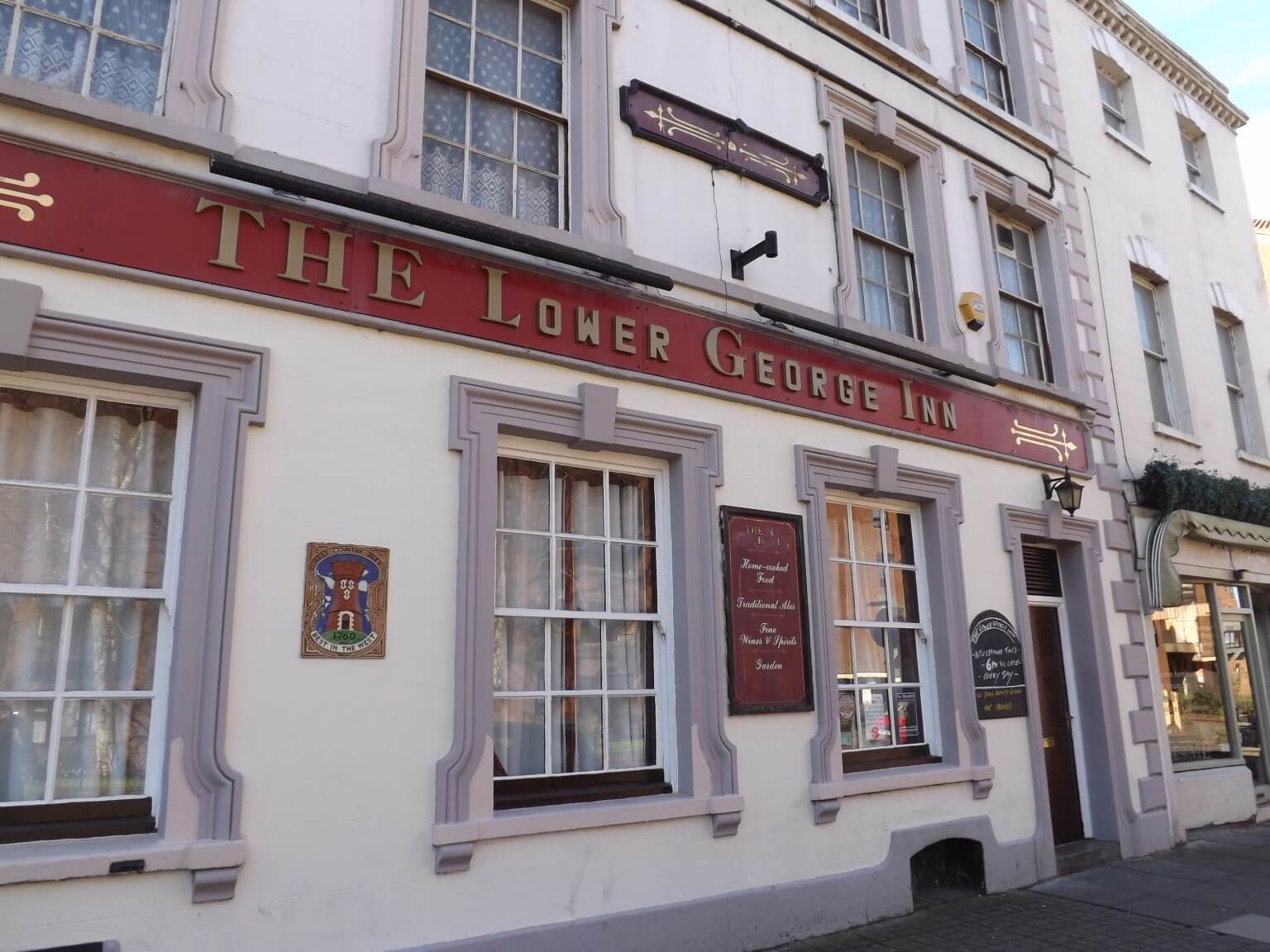 |The Lower George Inn Westgate Street Gloucester Four Gates||||||||||